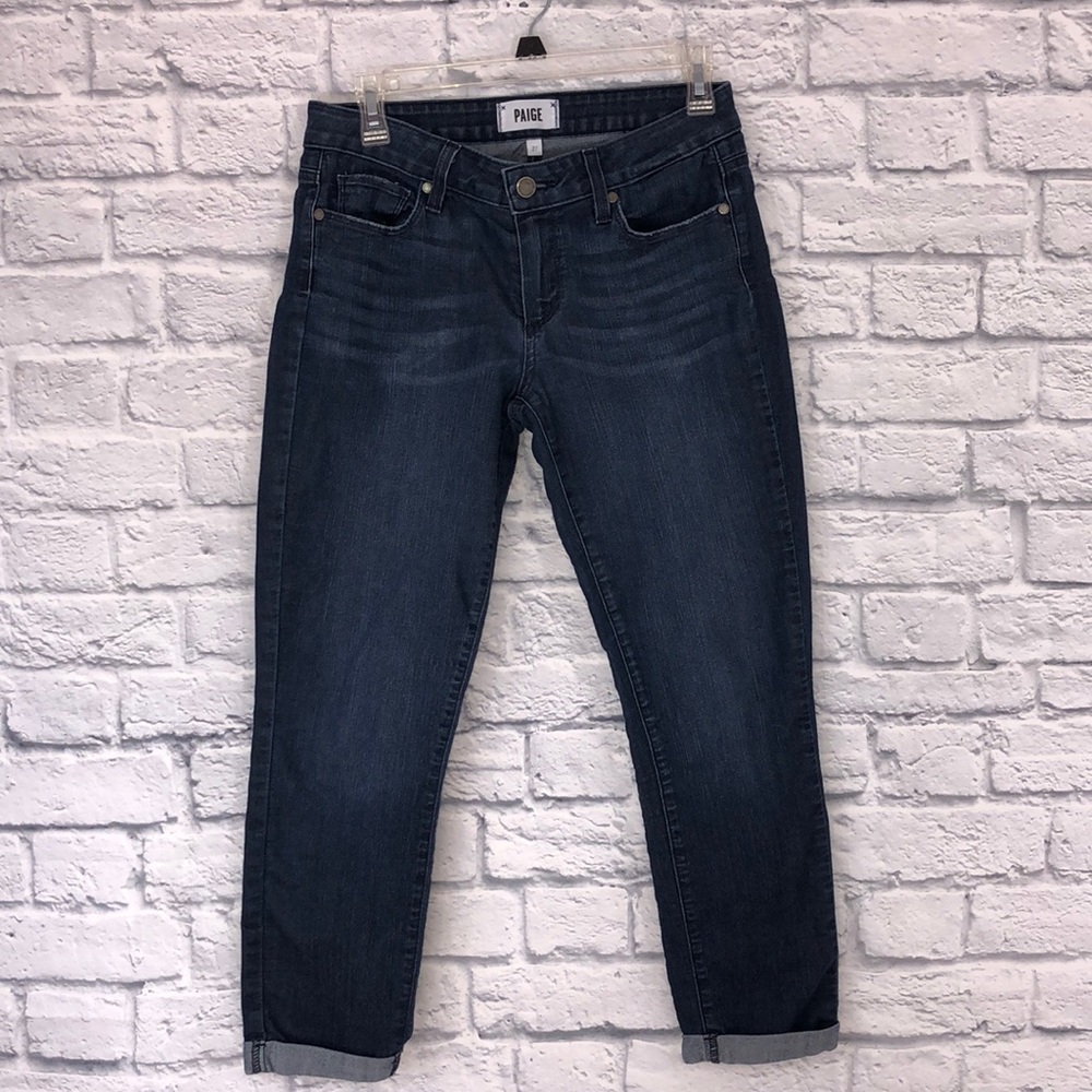 Paige Jeans Kylie Crop 27 Duncan Wash